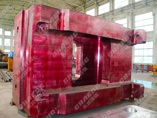 尊龙凯时人生就是博铸钢加工的3件单重60吨轧机机架已成功发货