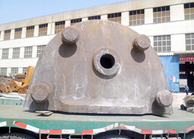 尊龙凯时人生就是博铸钢上下横梁出口到国外大型压力机企业